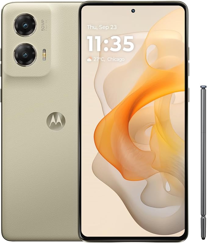 Moto G Stylus 5G | 2024 | Desbloqueado | Hecho para US 8/256GB | Cámara de 50MP | Caramel Latte