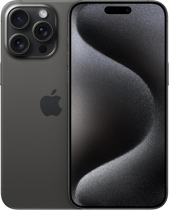 Apple iPhone 15 Pro Max, 256 GB, Negro Titanio - Desbloqueado