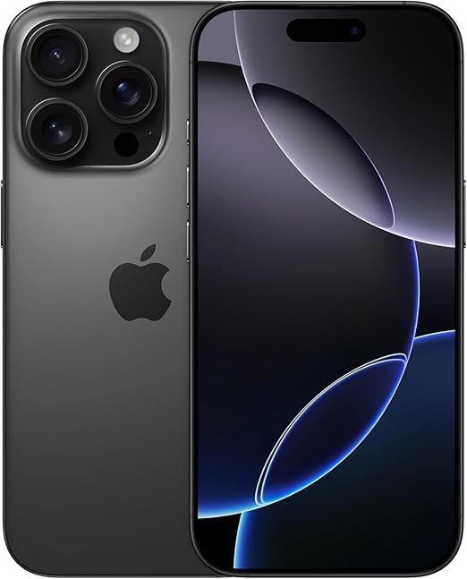 Apple iPhone 16 Pro Max, versión estadounidense, 256GB, titanio negro - desbloqueado