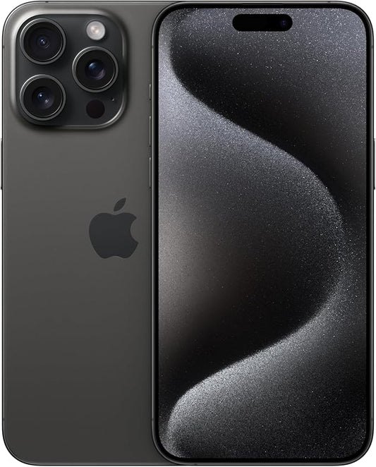 Apple iPhone 15 Pro Max, 256 GB, Negro Titanio - Desbloqueado